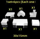 30mmX15mm-6pcs