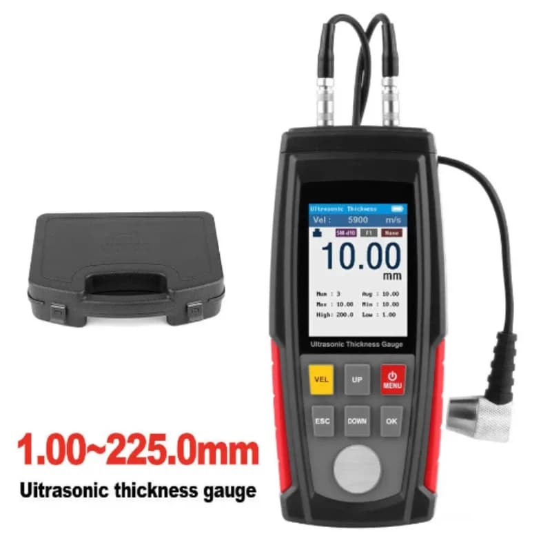 Ultrasonic Thickness Gauge | TM8819-T3 | Through Coating Measurement for Metal & Plastics - Thumbnail 7