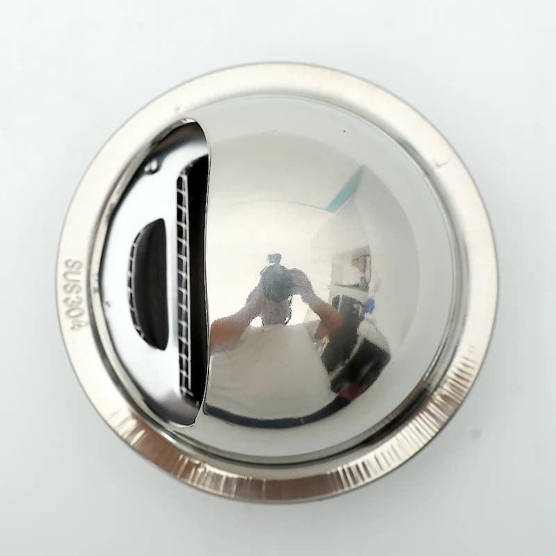 Stainless Steel Round Vent for Soffit | Hemispherical Grille | Outdoor Exhaust - Thumbnail 4