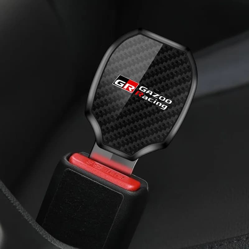 Fiber Seat Belt Extender | For GR Sport Models | Interior Lock Buckle - Thumbnail 3
