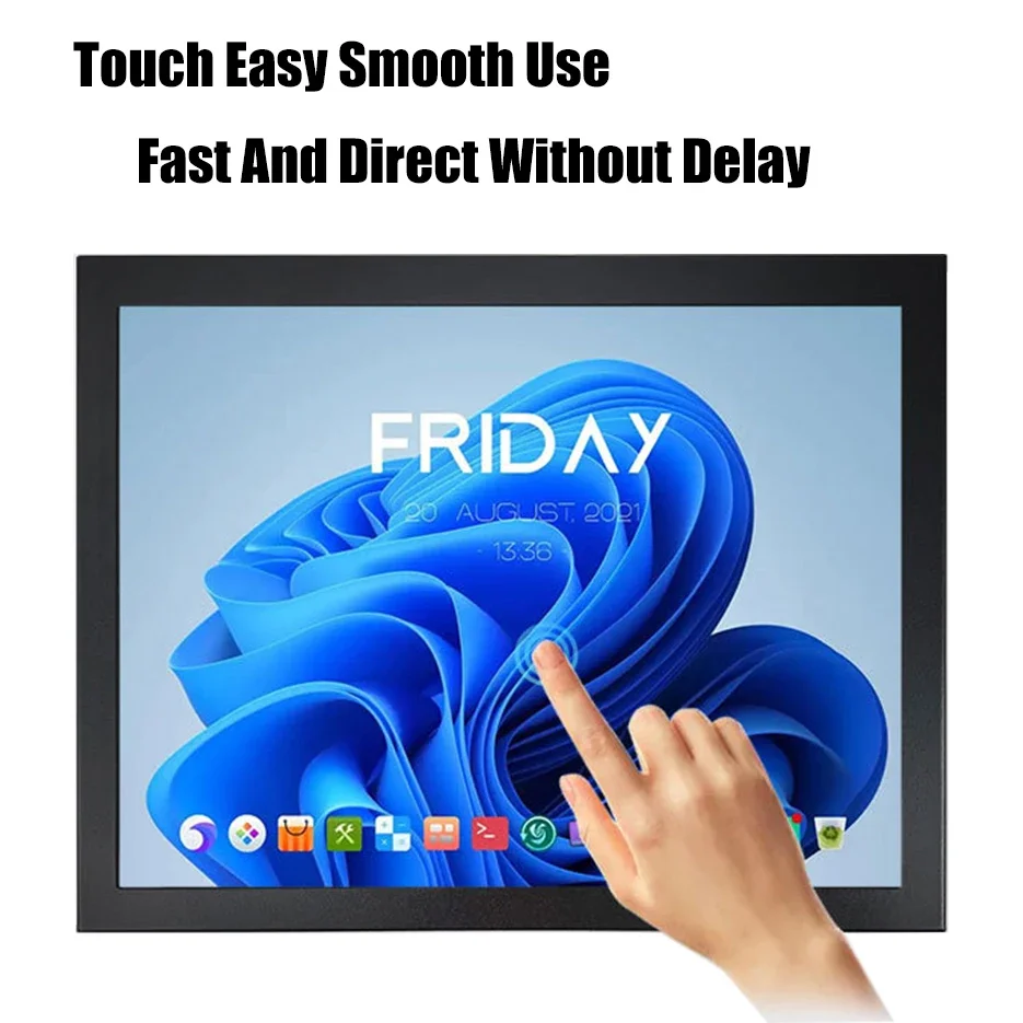 7" IPS Portable Monitor | HDMI Touchscreen Display | Pi & PC Compatible - Thumbnail 3