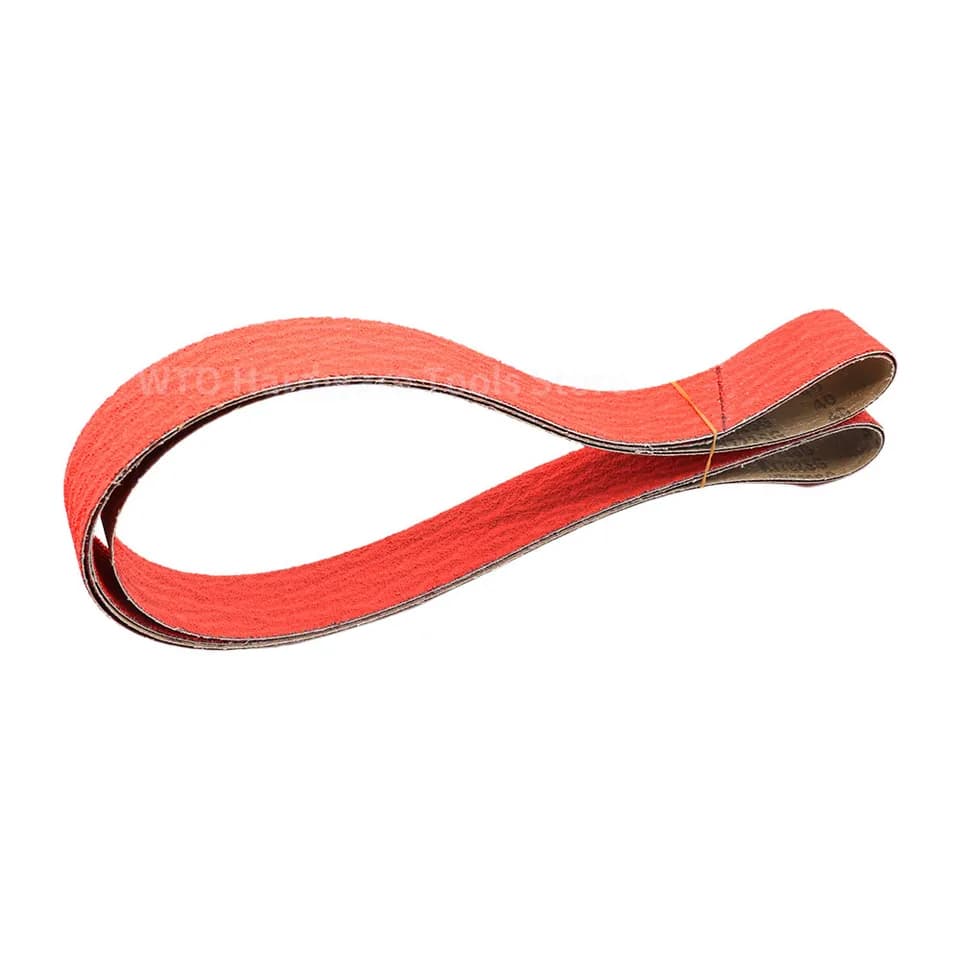 Ceramic Sanding Belts | 2100x50mm | Metal Polishing 24-80 Grit - Thumbnail 5