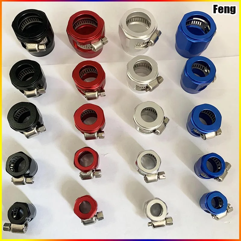 AN4-AN12 Jubilee Clips | Red Aluminium Hose Clamps | Fuel & Water Pipe Fittings - Thumbnail 4