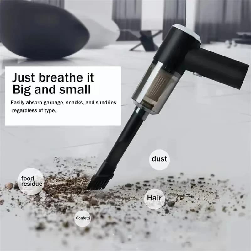 Car Vacuum Cleaner | Portable Handheld | Multi-Purpose Vehicle & Home - Thumbnail 3