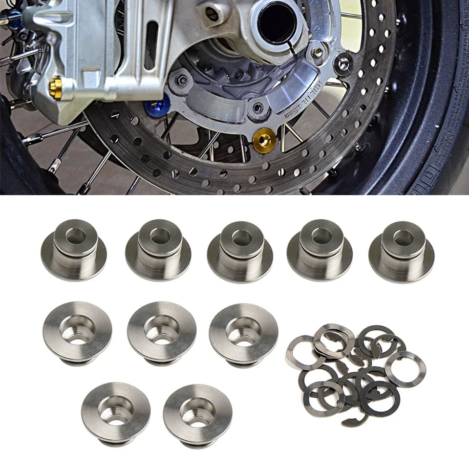 Brake Caliper Disc Bobbin Kits | 10-Piece Set for KTM Honda - Thumbnail 2
