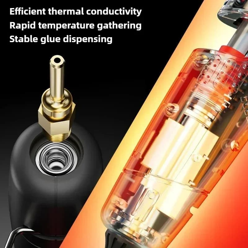 Industrial Glue Gun | Digital Temp Control 300W/800W | Woodworking & Trade - Thumbnail 5