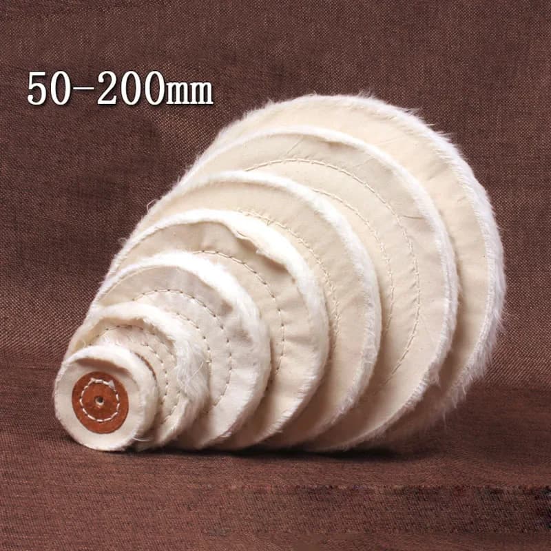 3/4 Angle Grinder Polishing Pad | M10/M14/M16 Thread | Self-Adhesive Backing Disc - Thumbnail 6