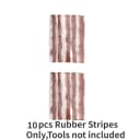 10pcs Rubber Stripes