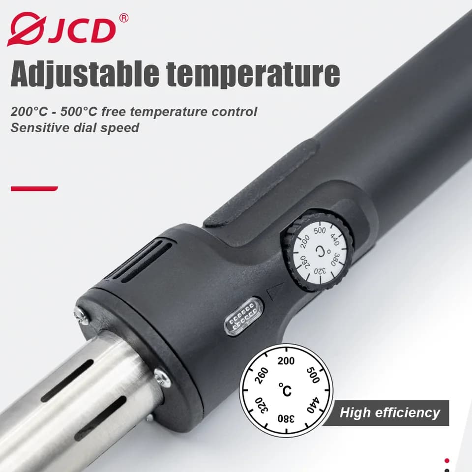 300W Soldering Iron | Adjustable Temp. Welding Pen | Industrial Repair Tool - Thumbnail 6