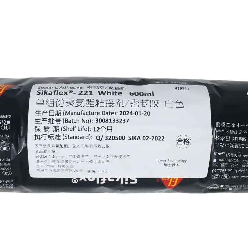 Sikaflex 221 Intumescent Sealant | Flexible Waterproof Bonding | 310ml - Thumbnail 8