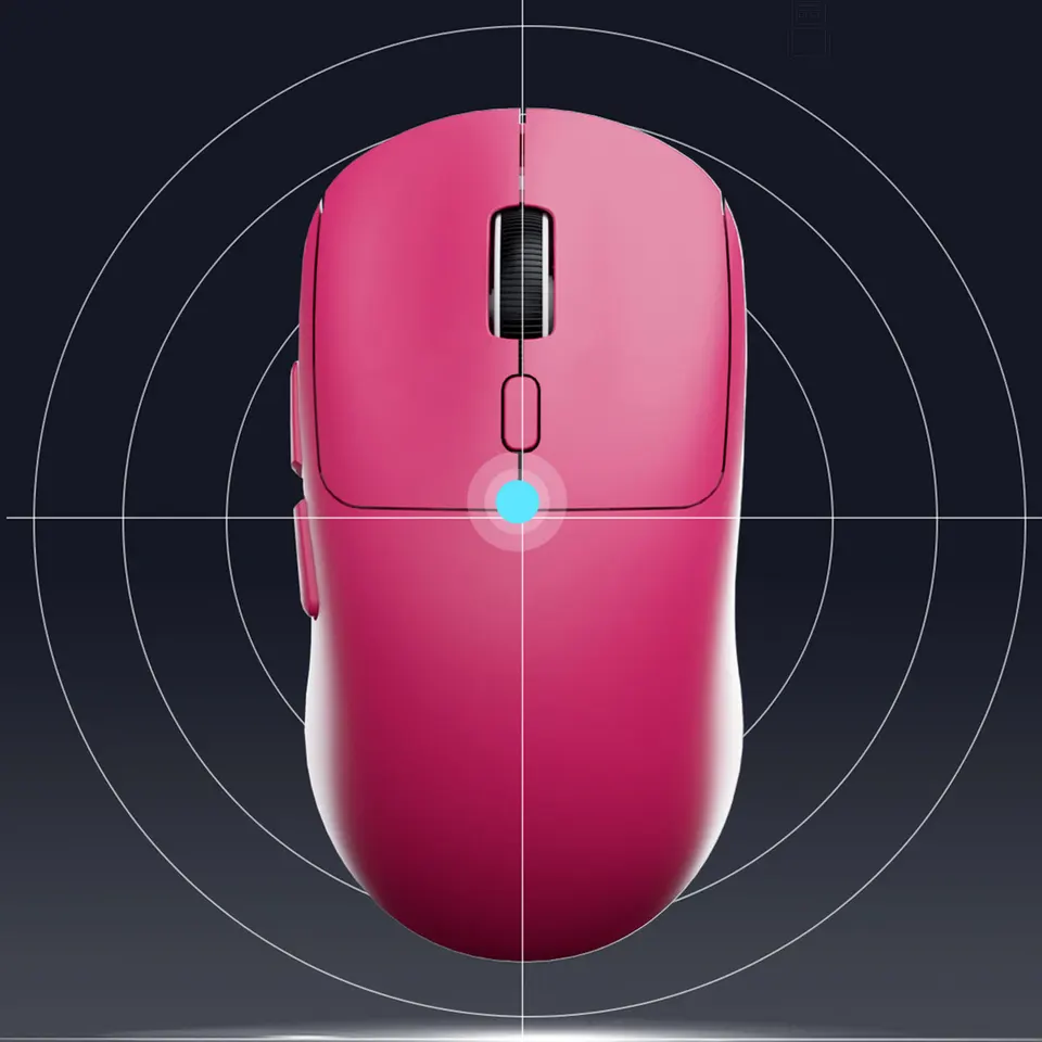 Silent Wireless Mouse | Rechargeable Dual-Mode | Ergonomic for PC & iPad - Thumbnail 2