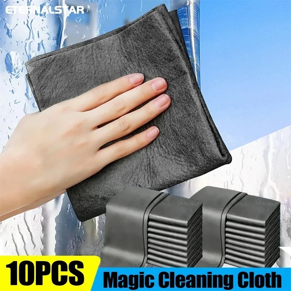 Glass Cleaning Cloths | Lint-Free & Streak-Free Wipes | Reusable - Thumbnail 6