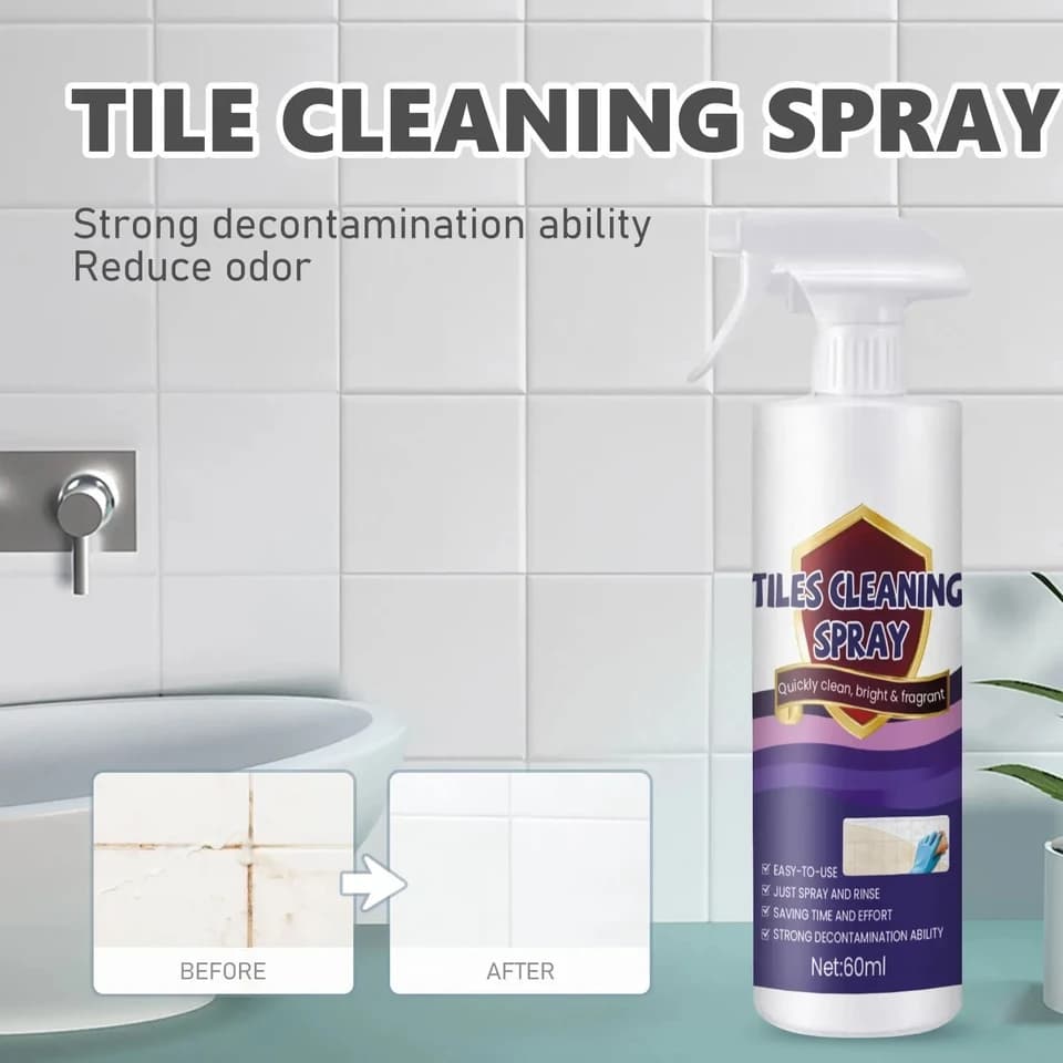 Tile Cleaning Spray | Stain Remover & Polish | Ceramic & Marble Floors - Thumbnail 4