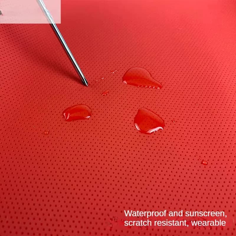 Frosted Faux Leather Fabric | Waterproof Textile | Upholstery & Car Trim - Thumbnail 3