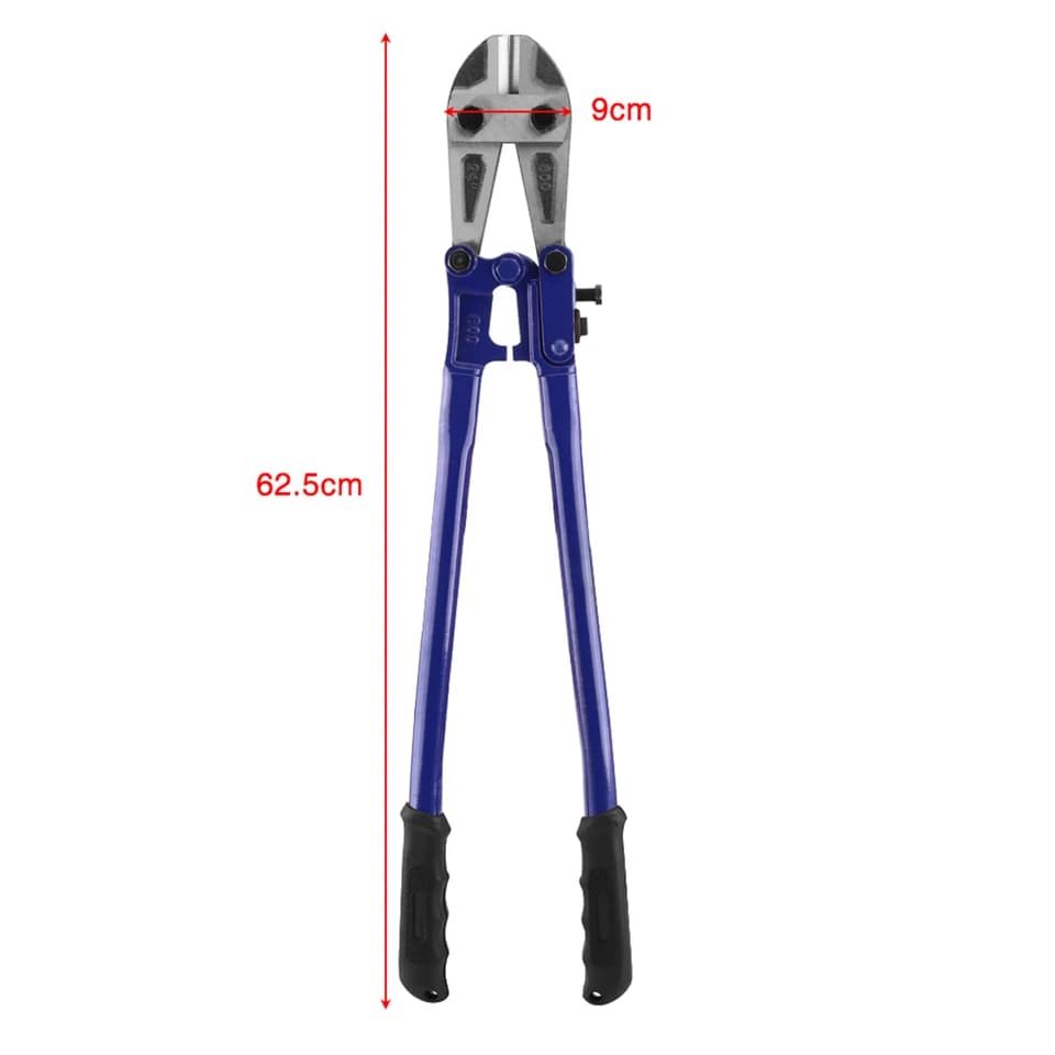 24" (600mm) Heavy-Duty Bolt Cutter | Wire Rope & Power Cable Shears | Industrial Grade - Thumbnail 7