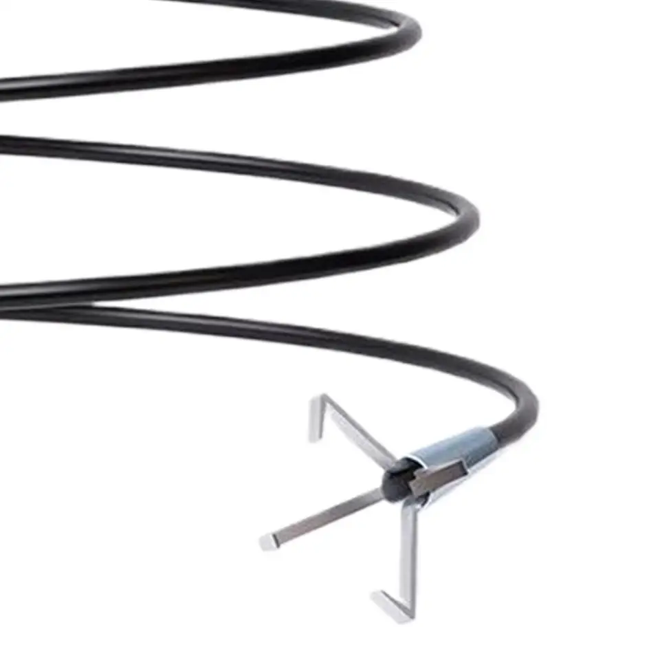 Heavy-Duty 4-Claw Drain Snake | Flexible Pipe Unclogger | For Hair, Grease & Sewer Lines - Thumbnail 3