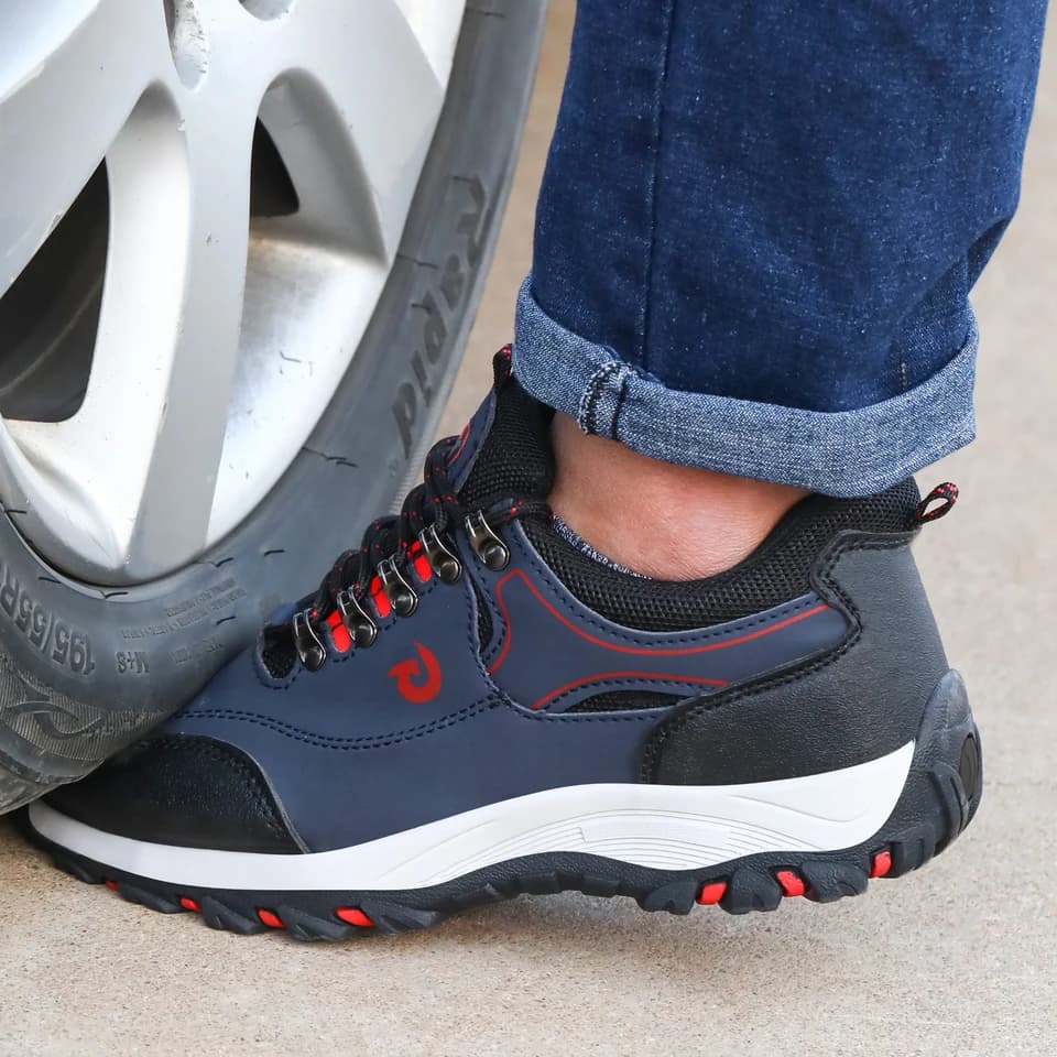 Steel Toe Cap Shoes | Puncture Proof Safety Trainers | Men's Work Boots - Thumbnail 7