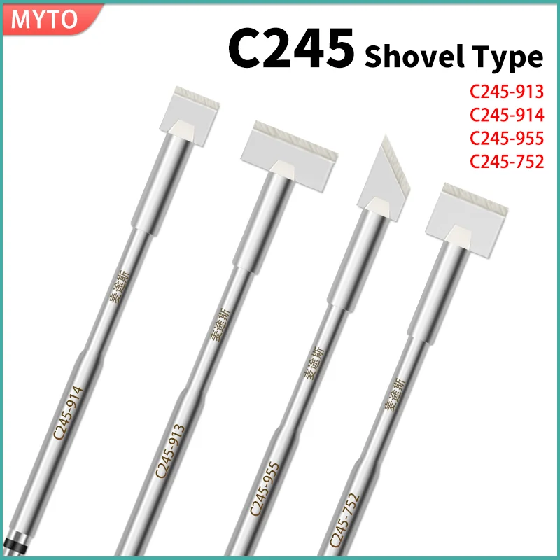 C245 Series Soldering Iron Tips | Shovel Type for JBC T245 | 1/4 Pack Universal - Thumbnail 2