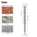 16mmX160mm