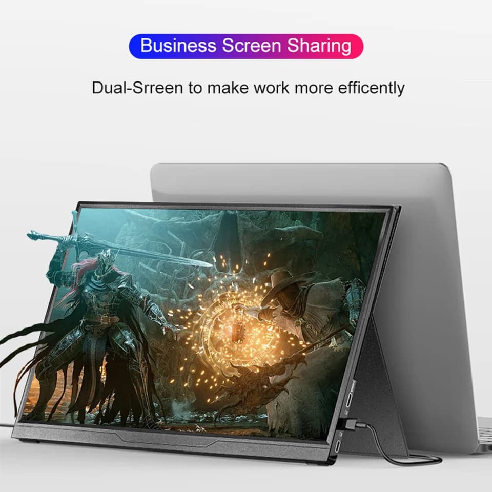 14 Touchscreen Portable Monitor | 1200P IPS Panel | USB-C & HDMI for Laptops - Thumbnail 8