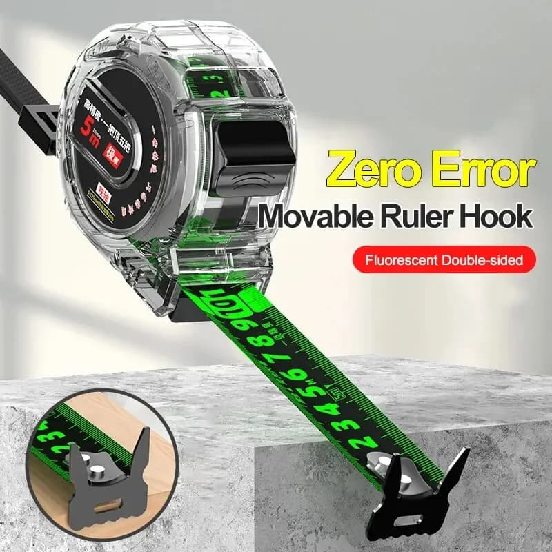 5m Tape Measure | Precision & Durability | Clear Hand Tool - Thumbnail 5