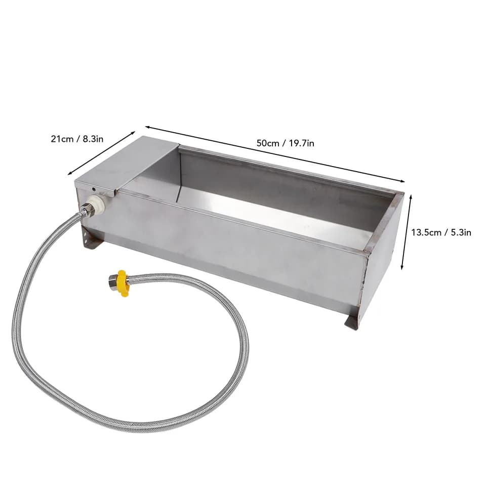 Automatic Water Trough | Stainless Steel, Large Capacity | Poultry & Livestock - Thumbnail 3
