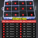 Black- 650pcs(box)