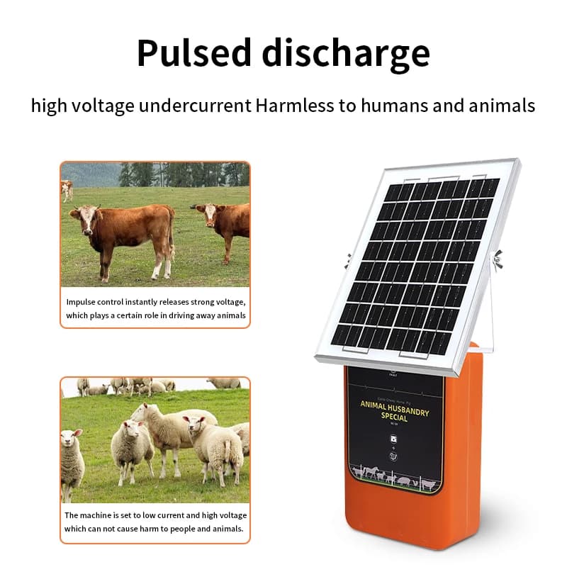 Electric Fence Energiser | 1.2J with 6000mAh Battery | For Livestock - Thumbnail 2