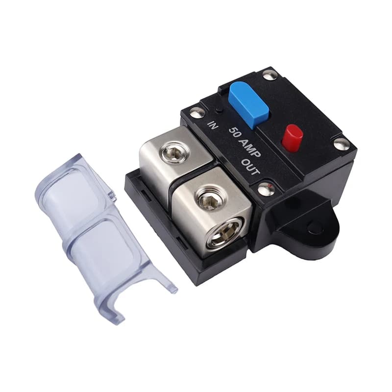 Miniature Circuit Breaker 50-300A | 12-48V Self-Recovery | Car Audio & Amp Protection - Thumbnail 6