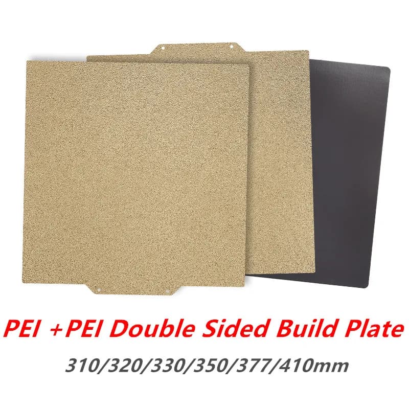 PEI Textured Build Plate for 3D Printer | Double-Sided Magnetic | CR-10S/X-Max3/Voron - Thumbnail 2