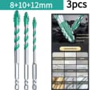8 10 12mm 3pcs