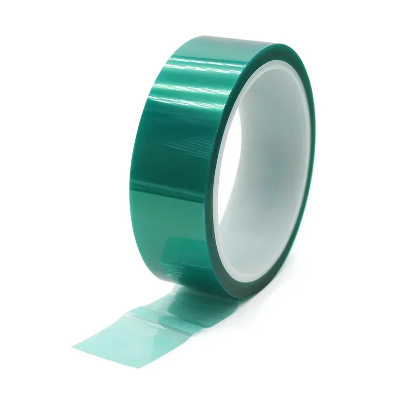 Green PET Tape: single roll on a white background.
