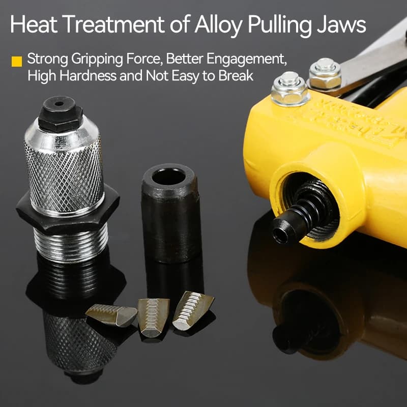 Rivet Gun | Double Handle for Wall & Wood | Labour-Saving Fixation - Thumbnail 3
