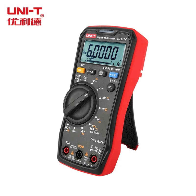 UT117C Digital Multimeter proving unit | True RMS, NCV | 10A AC/DC Voltmeter - Thumbnail 3