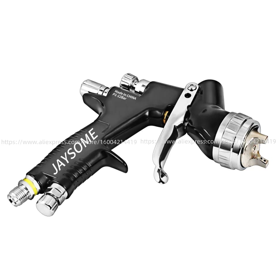 Professional T110 Paint Sprayer | 1.3/1.8mm TE20 Nozzle | Water-Based Compatible - Thumbnail 4