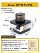 BRT38 2m IP68