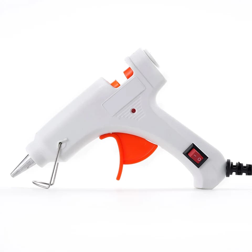 90W Hot Melt Glue Gun | 7mm Sticks, On/Off Switch | Industrial Repair Tool