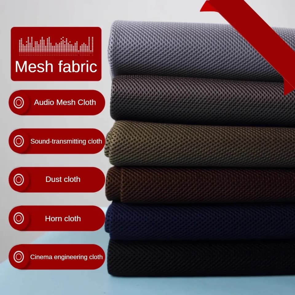 Cordura Fabric Speaker Mesh | Durable Upholstery & Decoration | Breathable Dustproof - Thumbnail 3