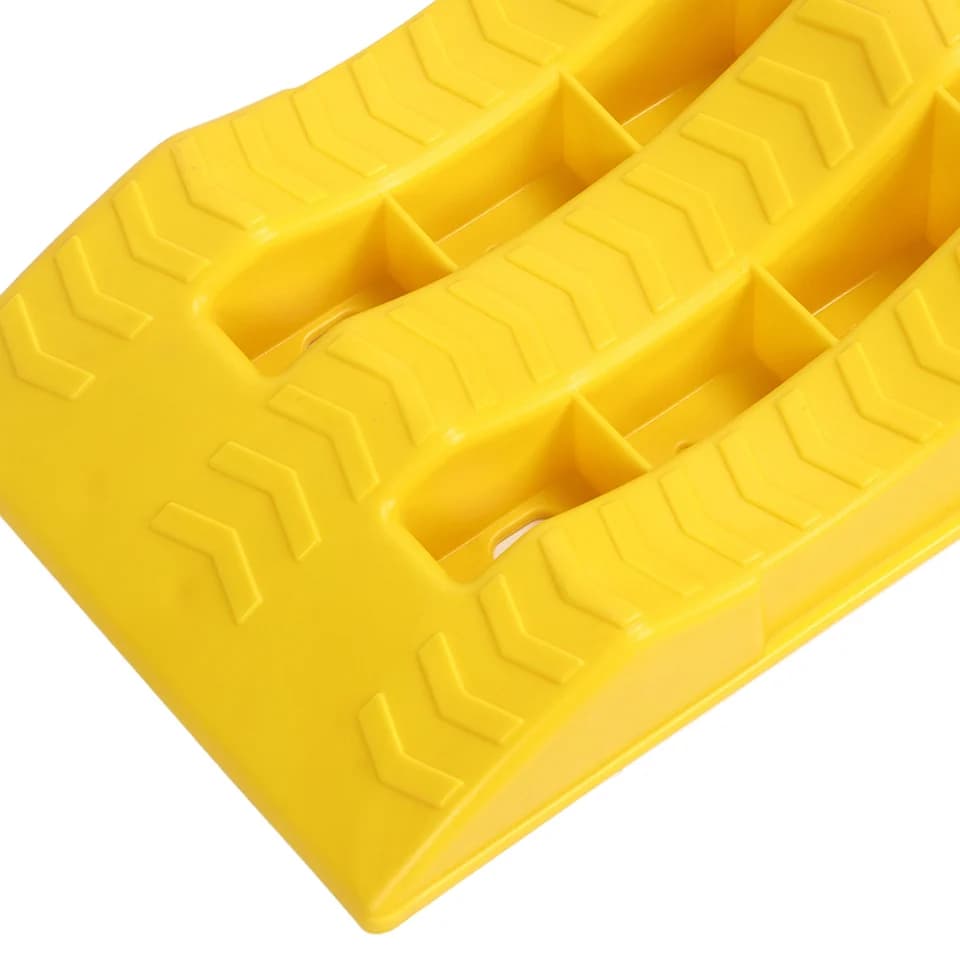 3-Stage Wheel Chocks | Heavy-Duty Leveling Blocks | For Uneven Ground - Thumbnail 3