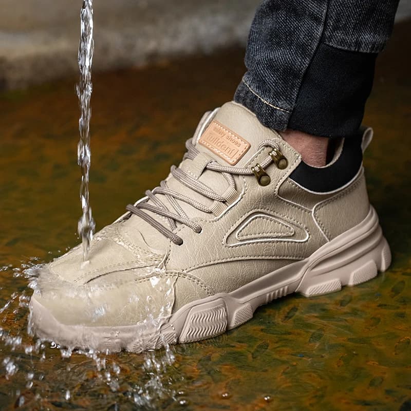 Men's Steel Toe Safety Shoes | Anti-Puncture Work Boots | Indestructible Tactical Footwear - Thumbnail 2