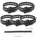 Black(45cm) - 5pcs