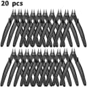 20 PCS Black