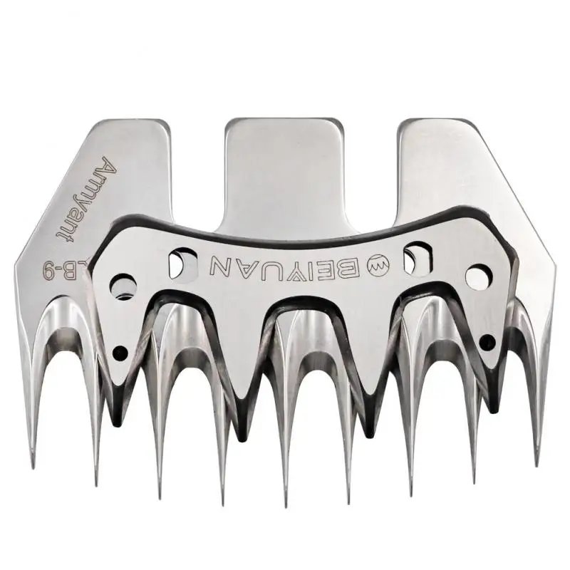 Sheep Shears | Stainless Steel Wool Blades | Convex Comb Cutter - Thumbnail 2