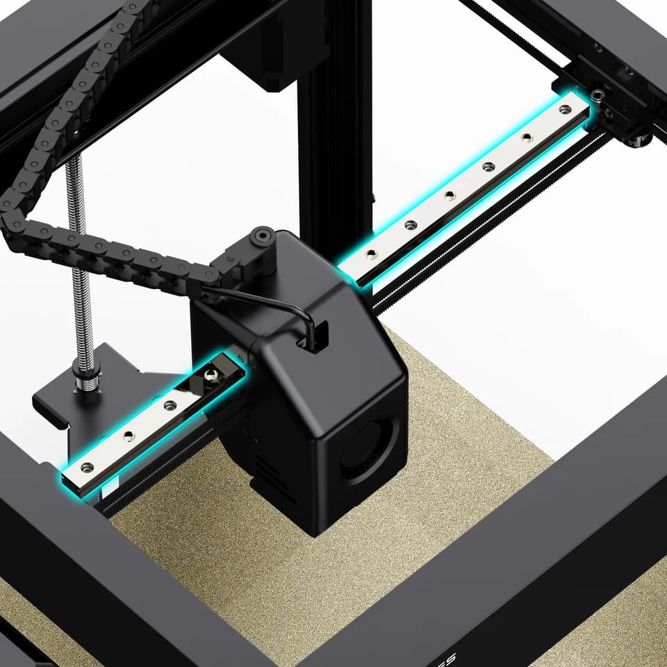 SK1 3D Printer | 700mm/s Fast Speed FDM | Auto-Levelling, 300°C Direct Extruder - Image 1