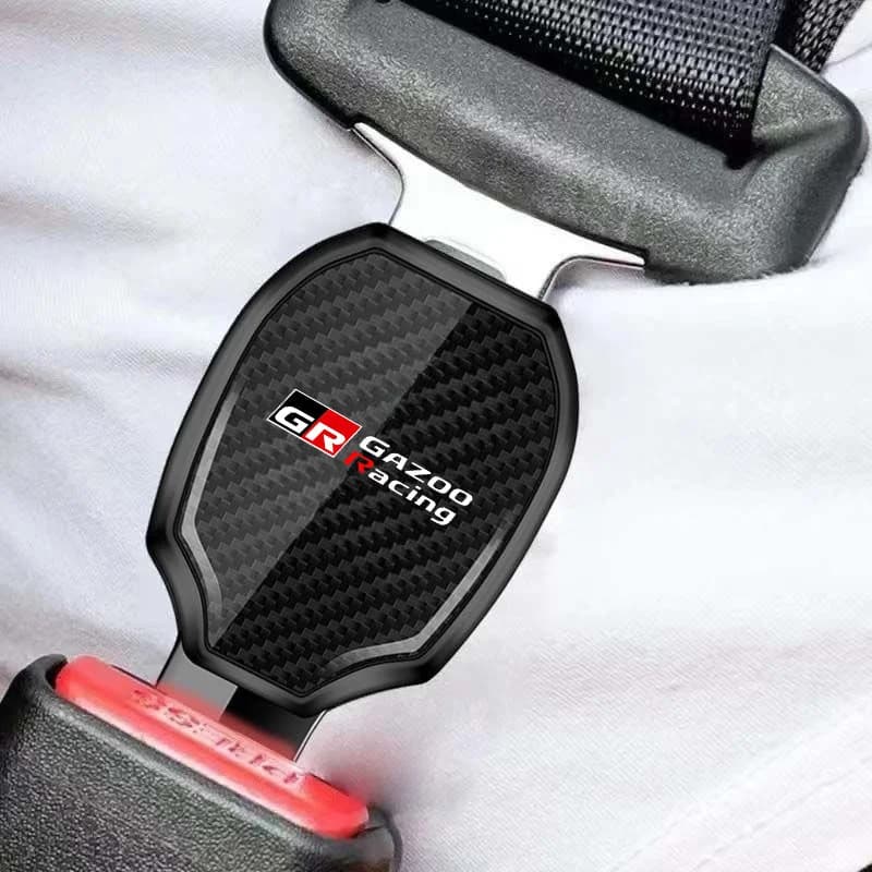Fiber Seat Belt Extender | For GR Sport Models | Interior Lock Buckle - Thumbnail 2