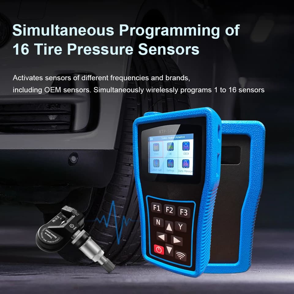 Caliper Service TPMS Tool | Universal Sensor Programmer | 315/433MHz - Thumbnail 5
