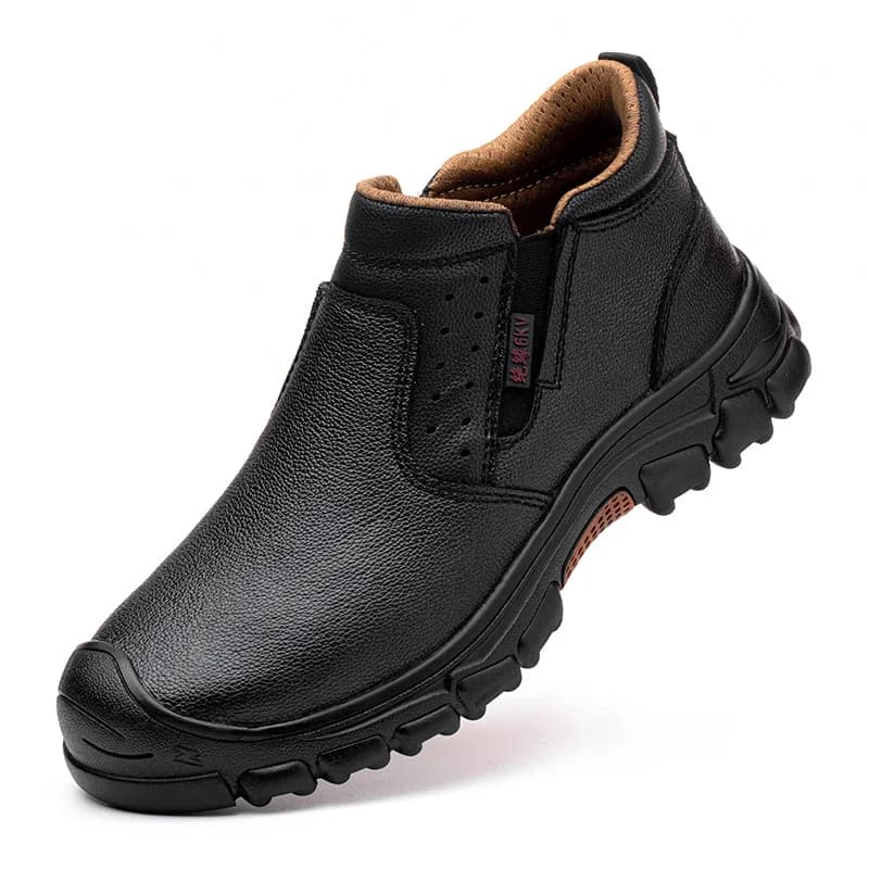 Steel Toe Cap Safety Boots | Insulated Suede Leather | All-Season Welding Protection - Thumbnail 7