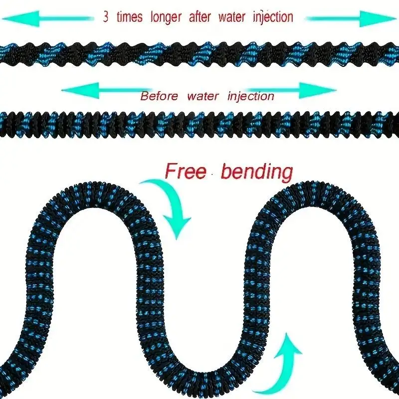 Garden Hose | Kink-Free Retractable Design | 1/2-Inch for Car Washing - Thumbnail 3