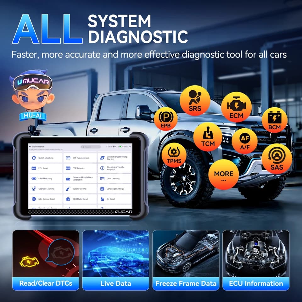 Tool with Spark Plug Gap Tool | ECU Coding | 35 Service Resets - Thumbnail 4