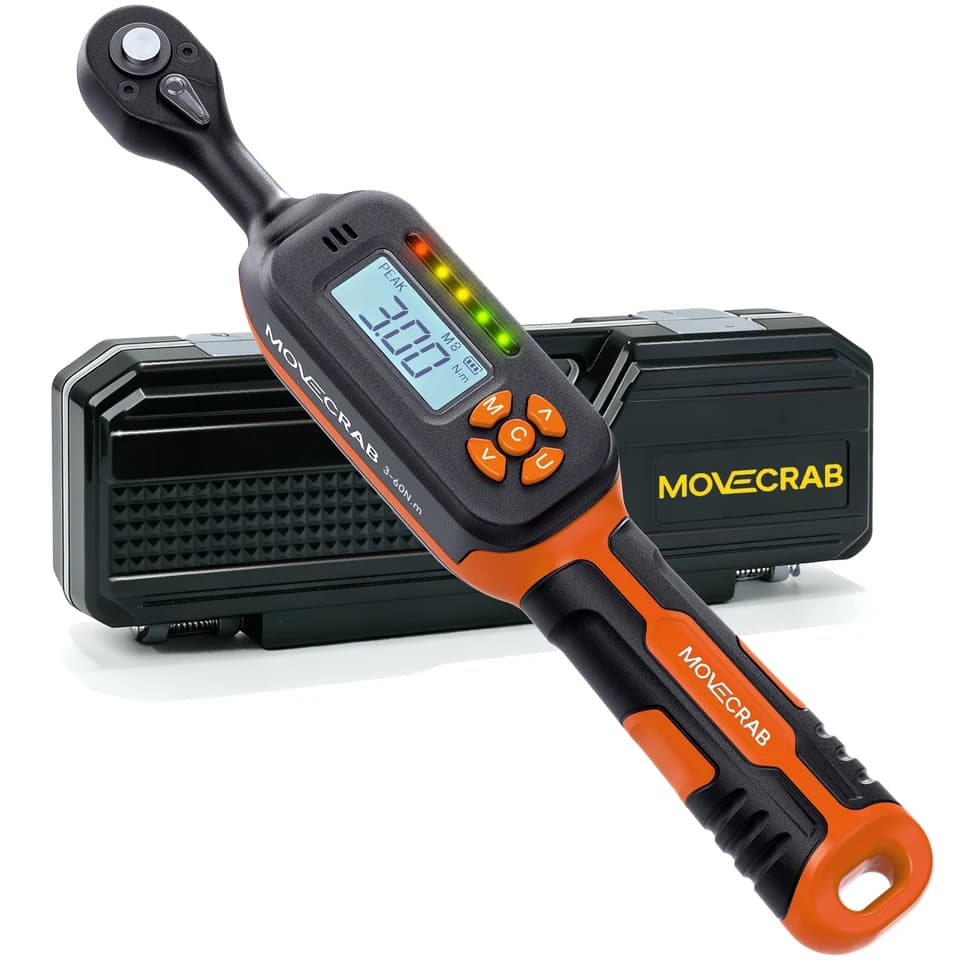 Digital Torque Wrench 1-340N.m | 2% Accuracy | LED/Buzzer Alerts for Automotive - Thumbnail 2